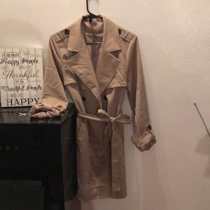 H&M long trench coat
